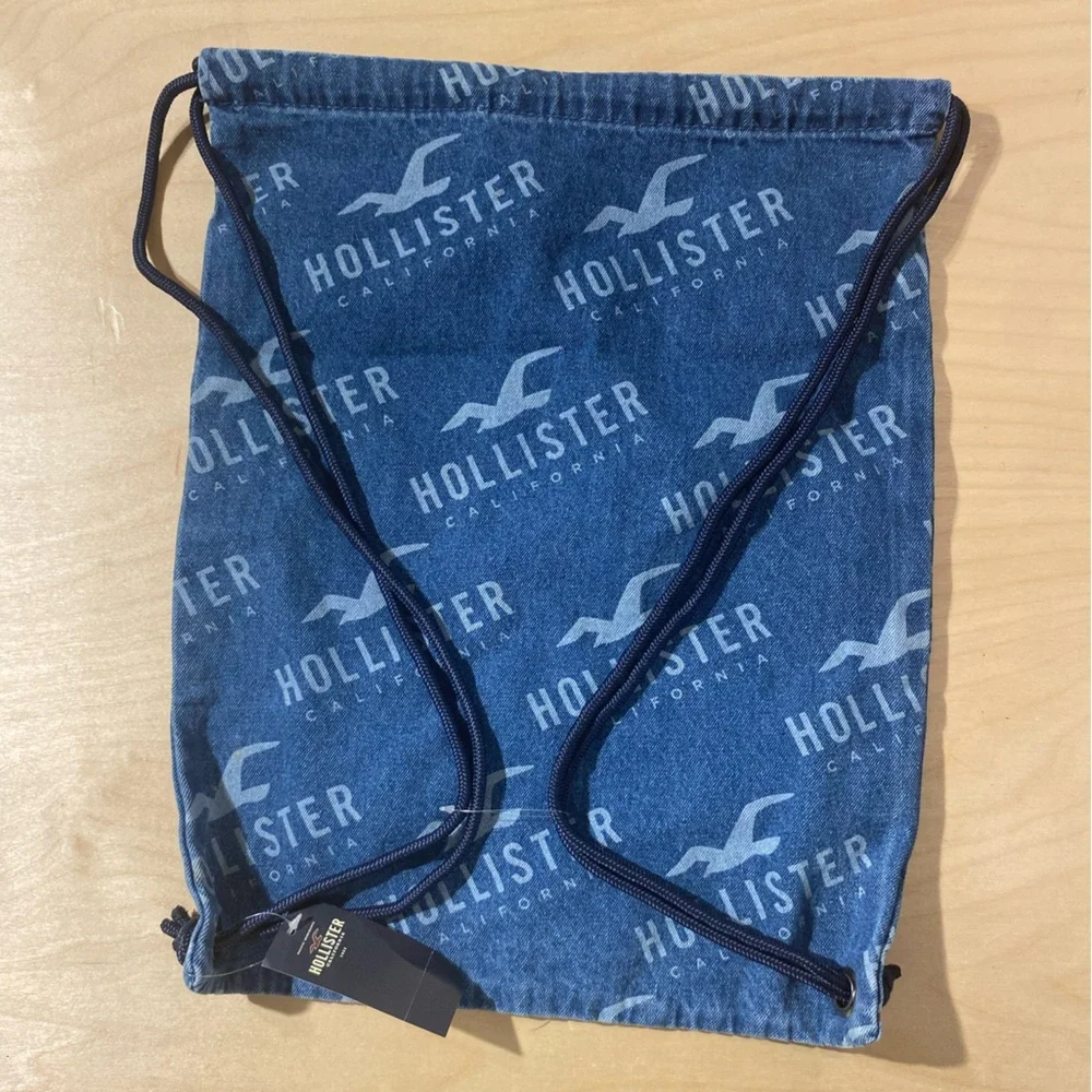 Hollister Denim Backpack Tote (OK)